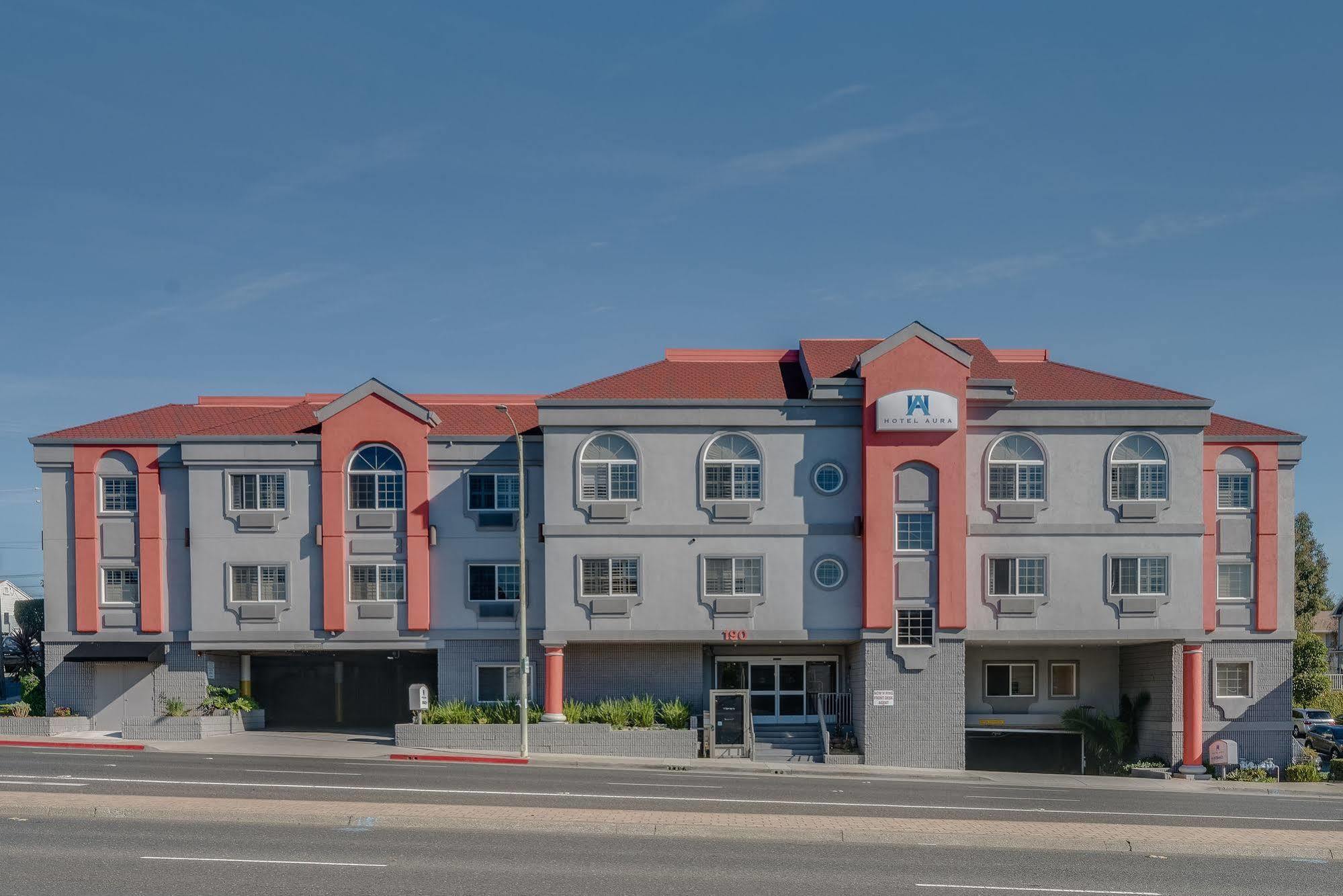 Hotel Aura Sfo Airport Free Shuttle San Bruno Bagian luar foto